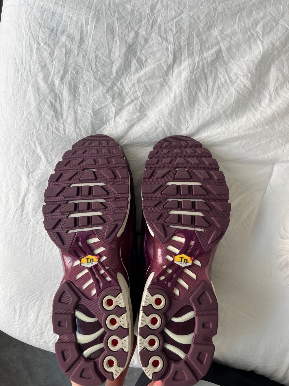 Nike Women's Burgundy/Maroon Athletic Sneakers - Picture 4 of 5